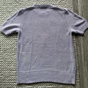 Ann Taylor Tweedy Sweater Tee